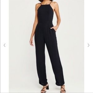 NWOT Abercrombie and Fitch High Neck Jumpsuits Size Large Tall